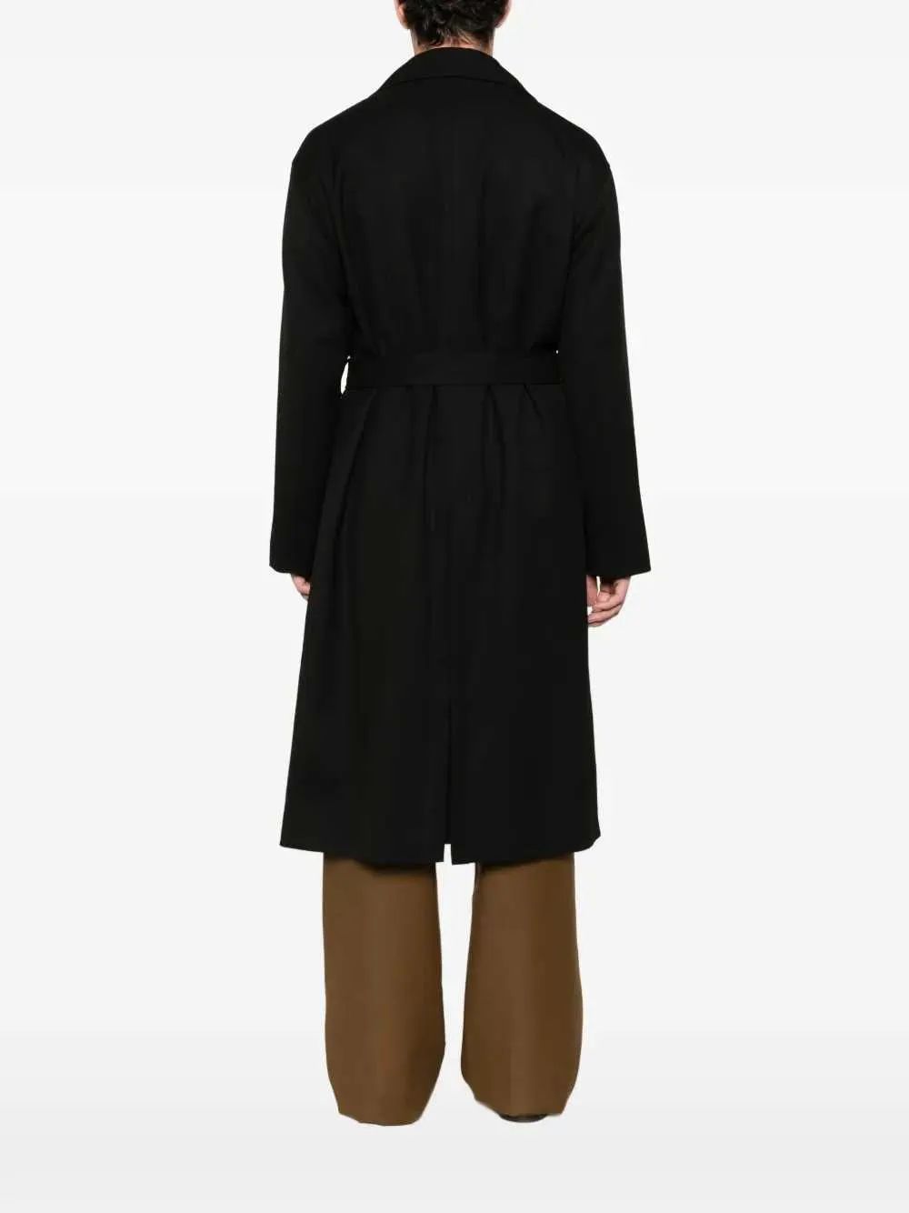 Double-Breasted Coat With Belt sold by Wanan Luxury product image thumbnail 4