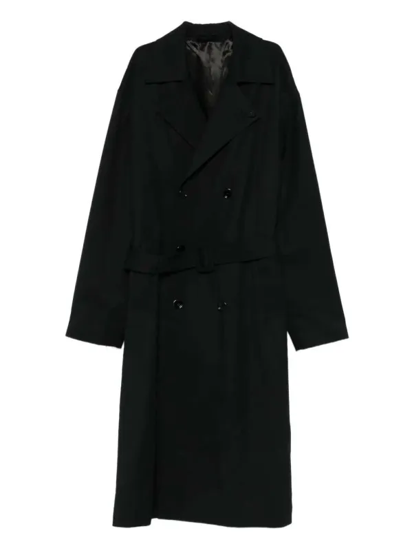 Double-Breasted Coat With Belt sold by Wanan Luxury