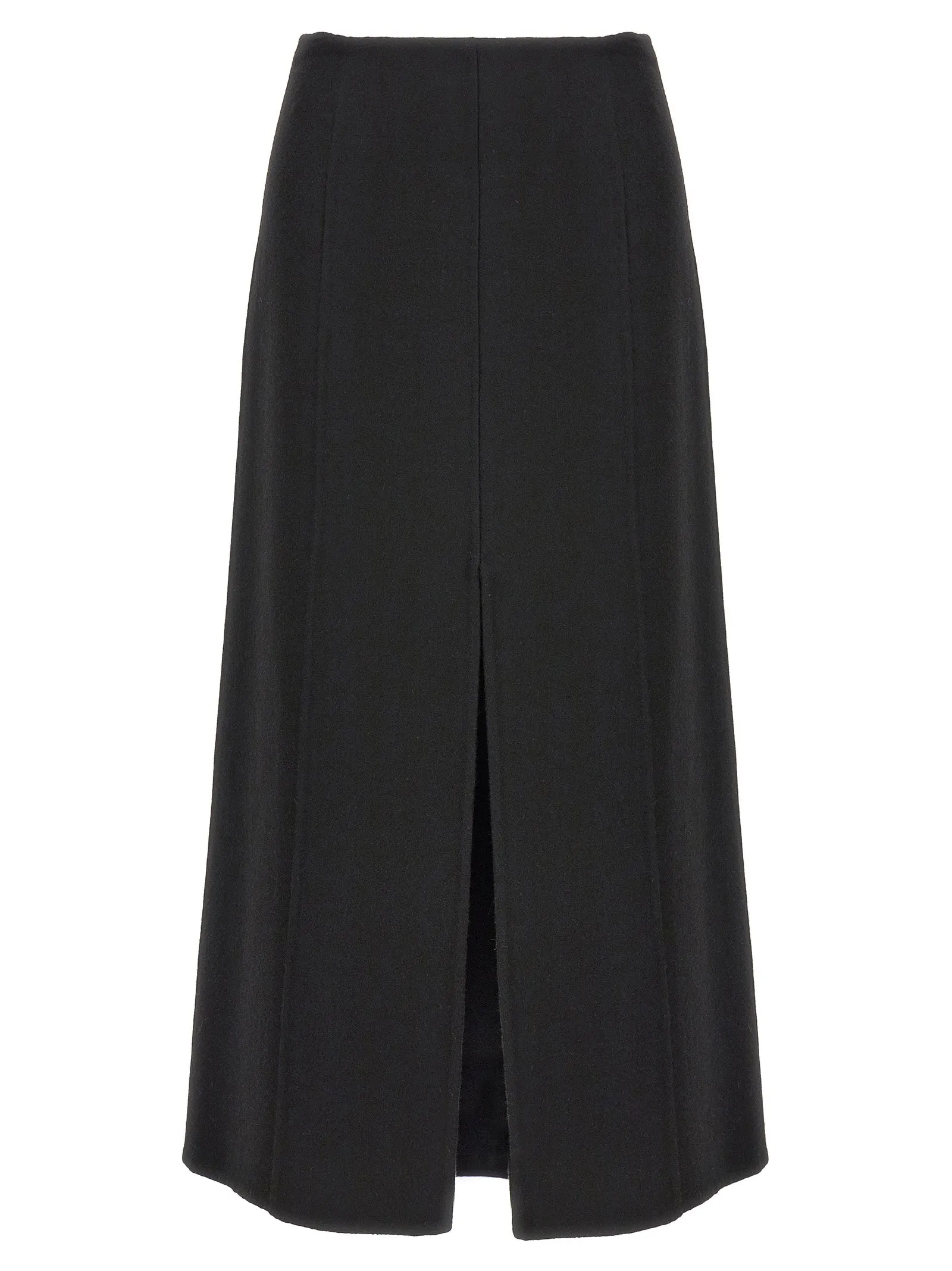 Long Cloth Skirt Skirts Black sold by Wanan Luxury
