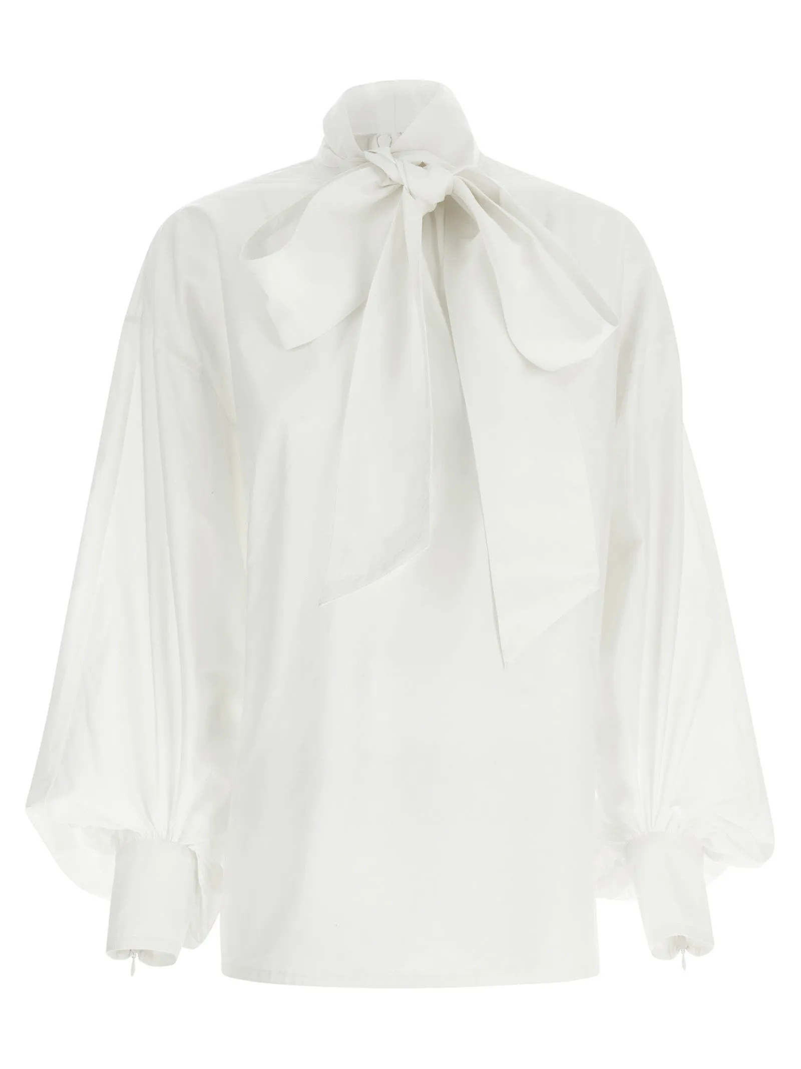 Hypnotic Pussybow Shirt And Blouse White sold by Wanan Luxury