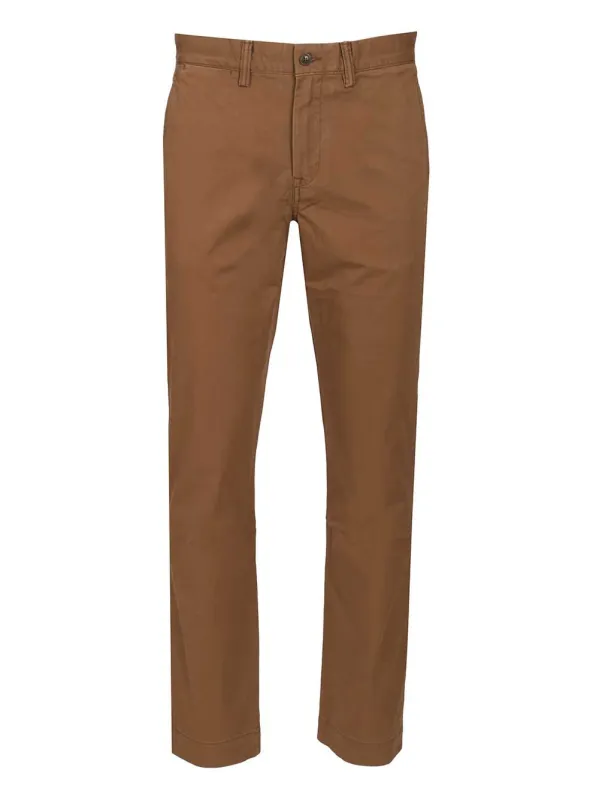 Bedford Stretch Chino Trousers Brown sold by Wanan Luxury