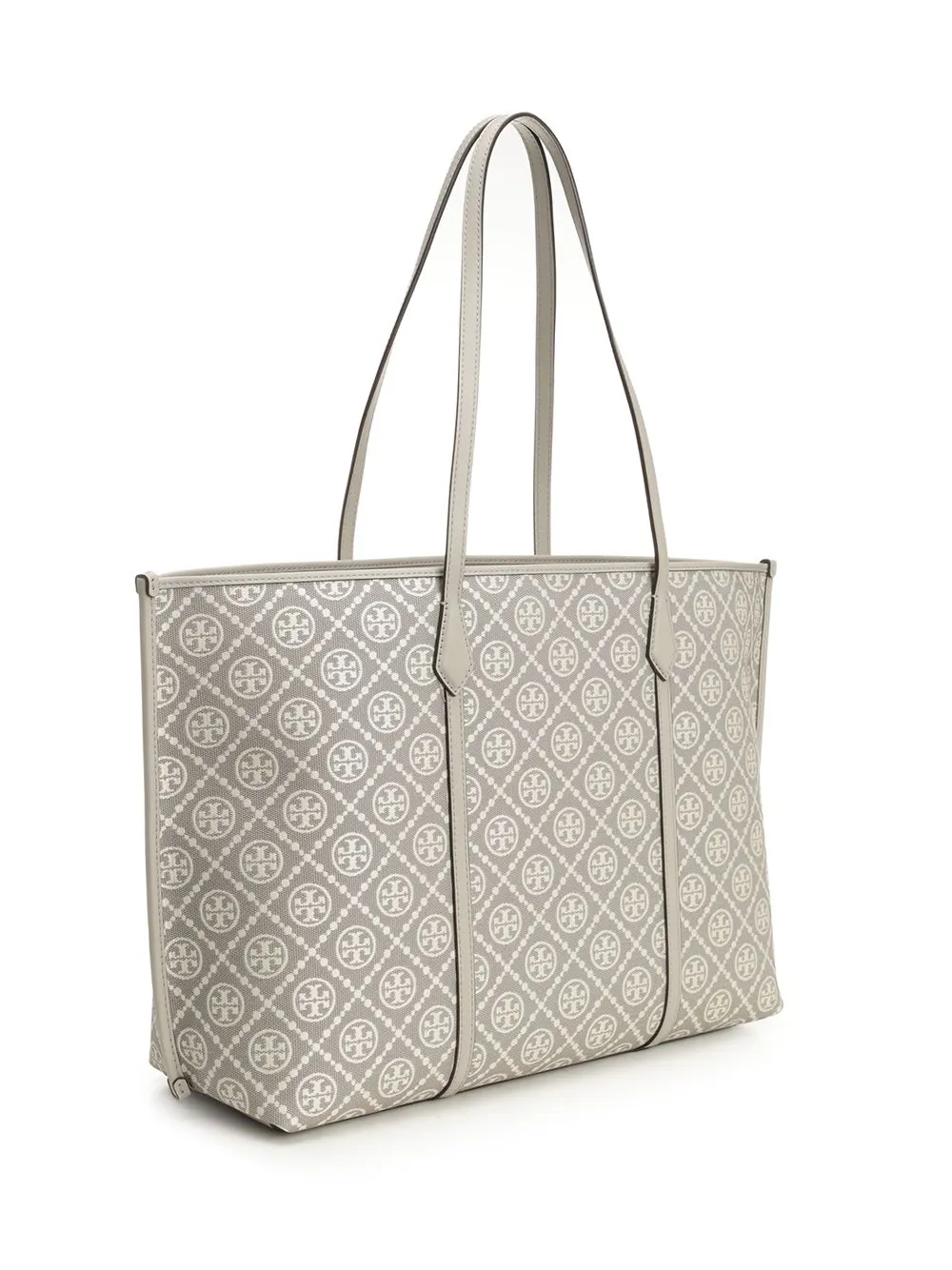 Perry T Monogram Tote Shoulder Bags Grey sold by Wanan Luxury product image thumbnail 2