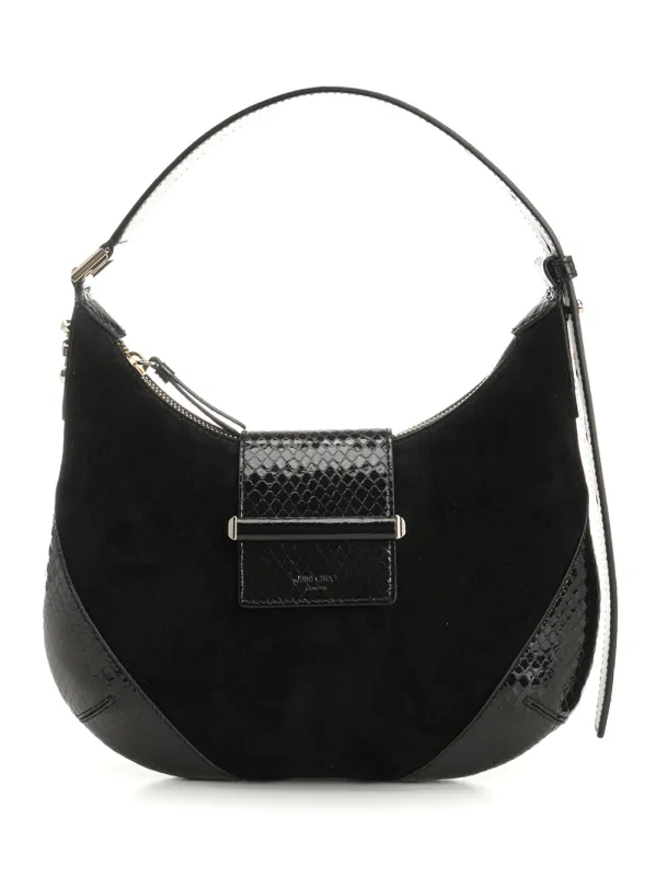 Bar Hobo Bag Shoulder Bags Black sold by Wanan Luxury