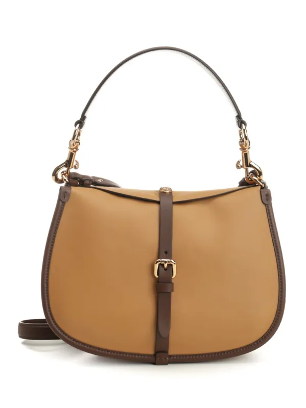 Medium Pony Bag In Leather Shoulder Bags Beige sold by Wanan Luxury