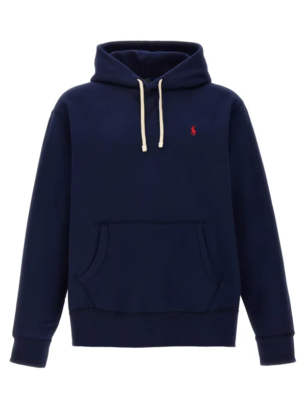Logo Hoodie Sweatshirt Blue sold by Wanan Luxury