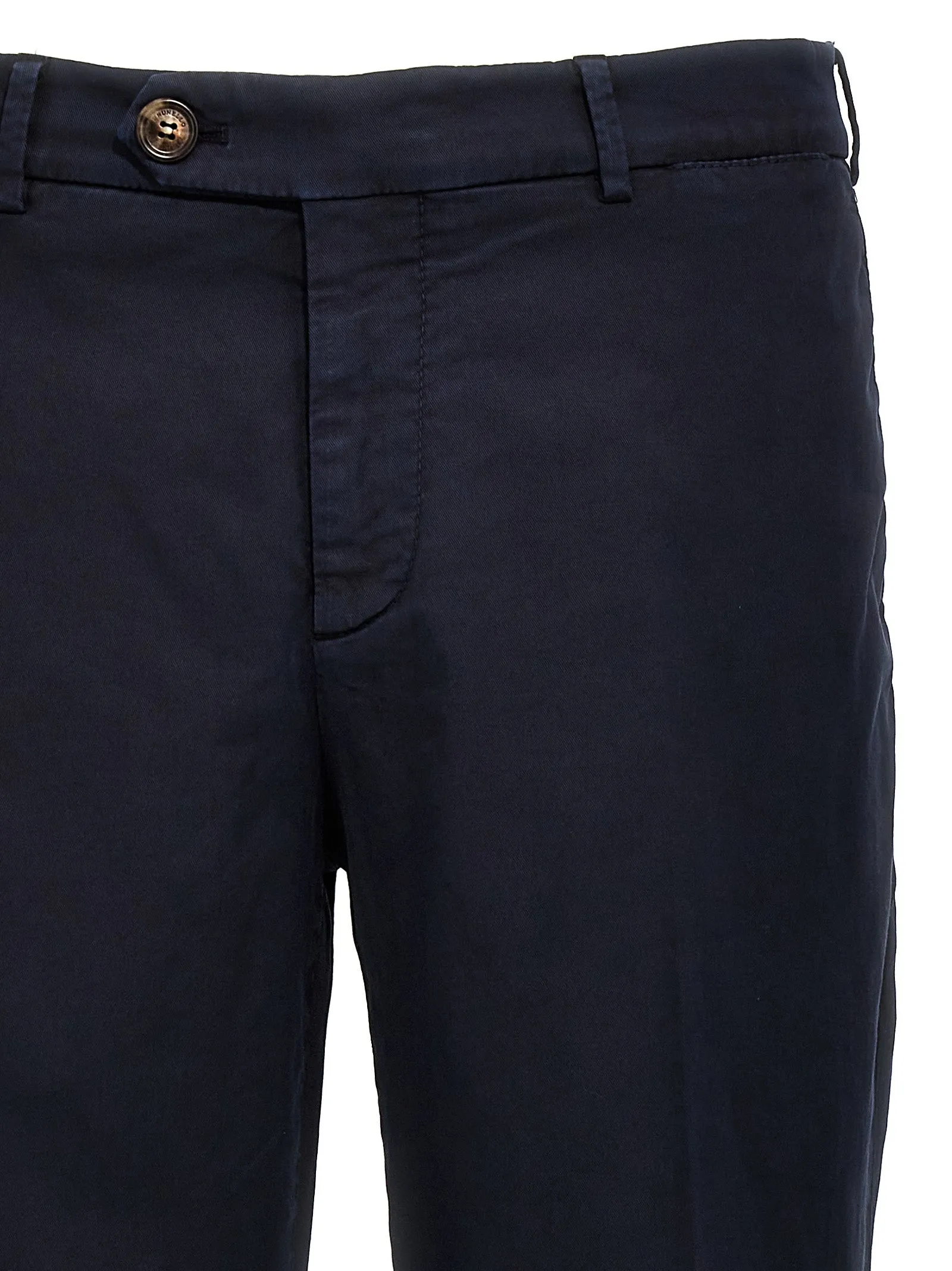 Flat Front Pants Blue sold by Wanan Luxury product image thumbnail 3
