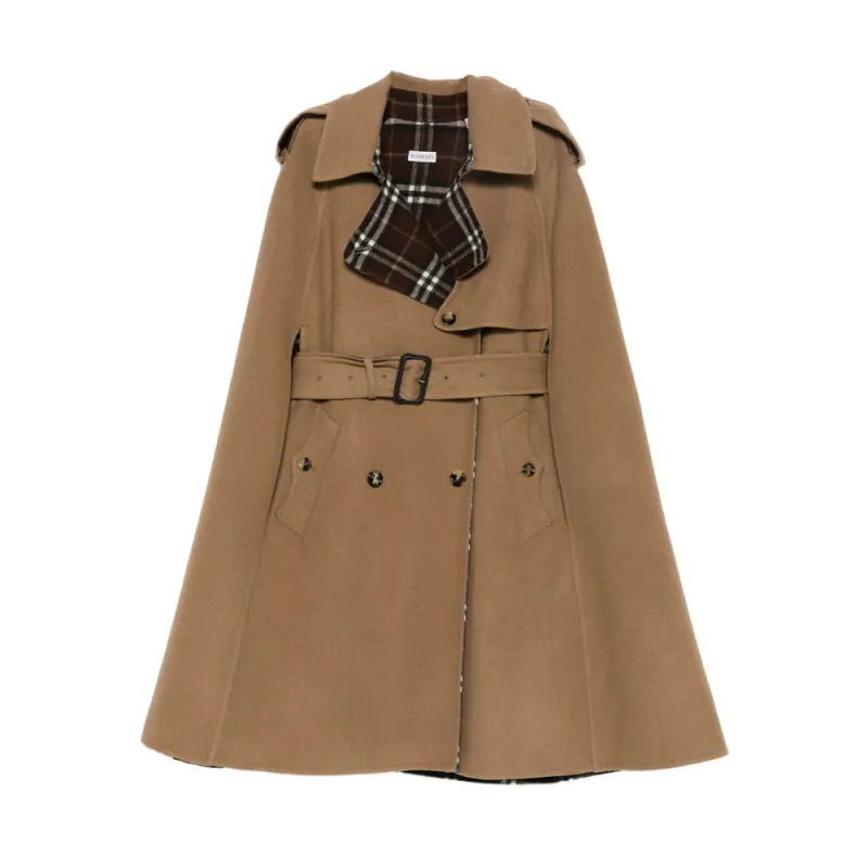 Coats Brown made by Burberry