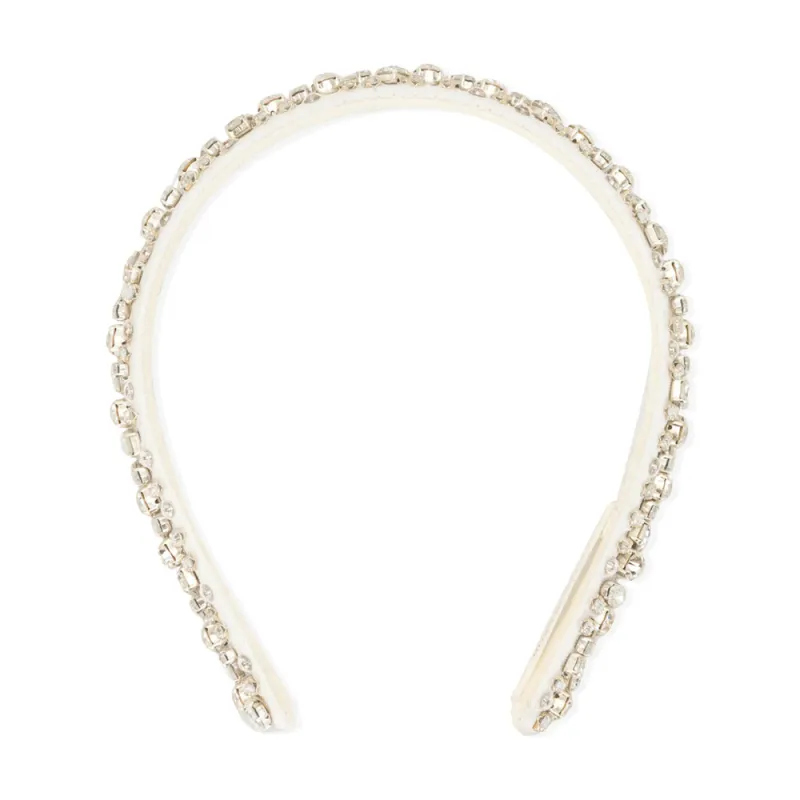 Hair Accessories White, Silver made by Wanan Luxury