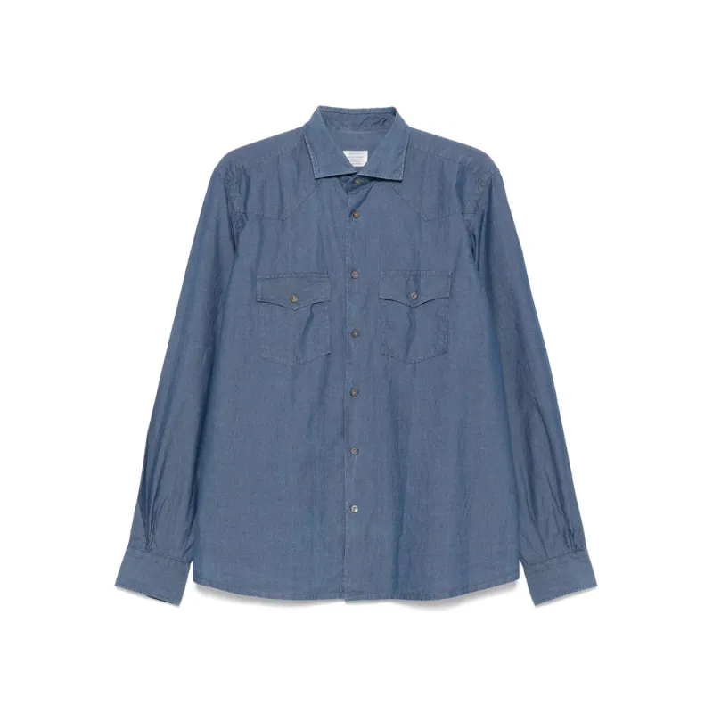 Shirts Blue sold by Wanan Luxury