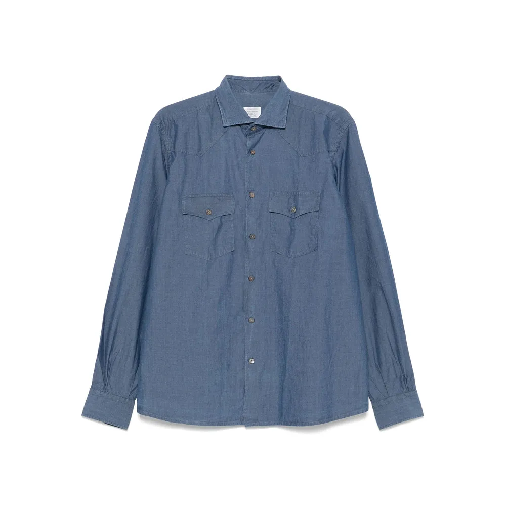 Shirts Blue sold by Wanan Luxury