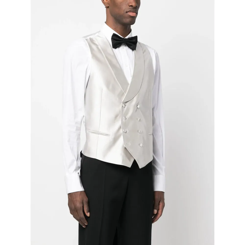 Waistcoats Silver sold by Wanan Luxury product image thumbnail 5