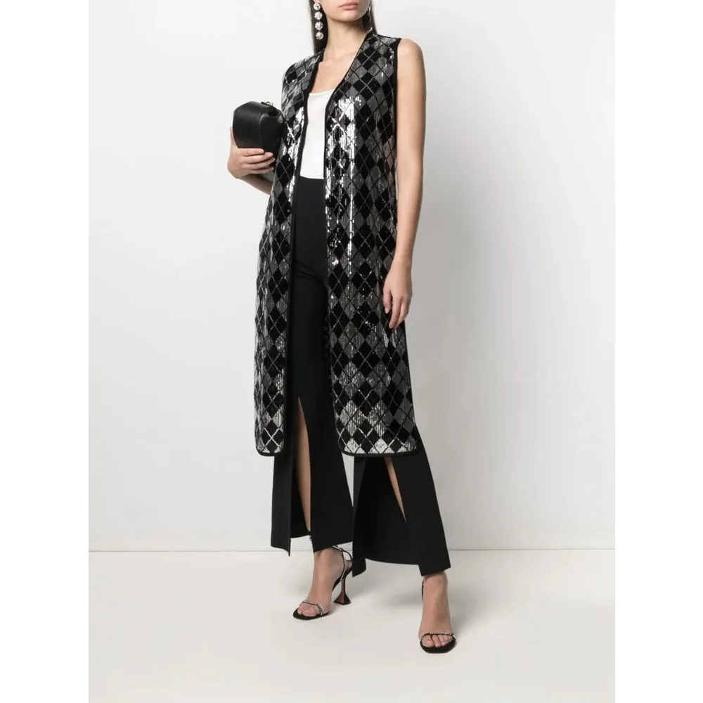 Waistcoats Silver, Black sold by Wanan Luxury product image thumbnail 3