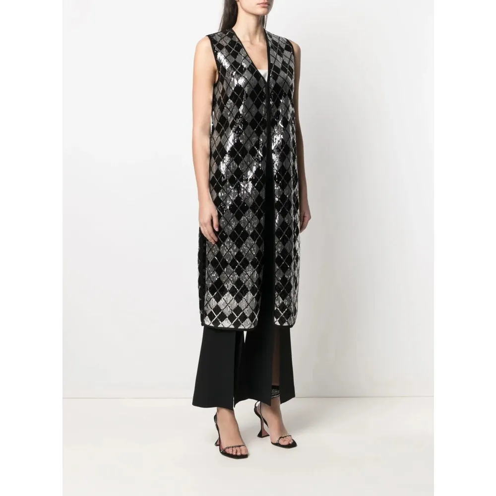 Waistcoats Silver, Black sold by Wanan Luxury product image thumbnail 4