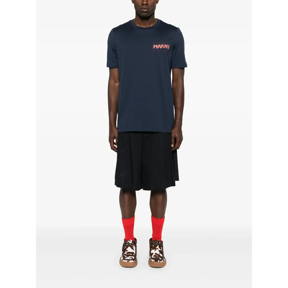 T Shirts Blue sold by Wanan Luxury product image thumbnail 3