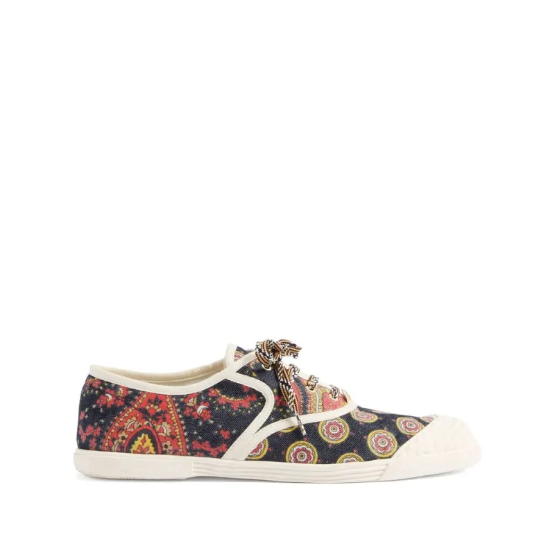 Sneakers Blue, Red made by Valentino Garavani