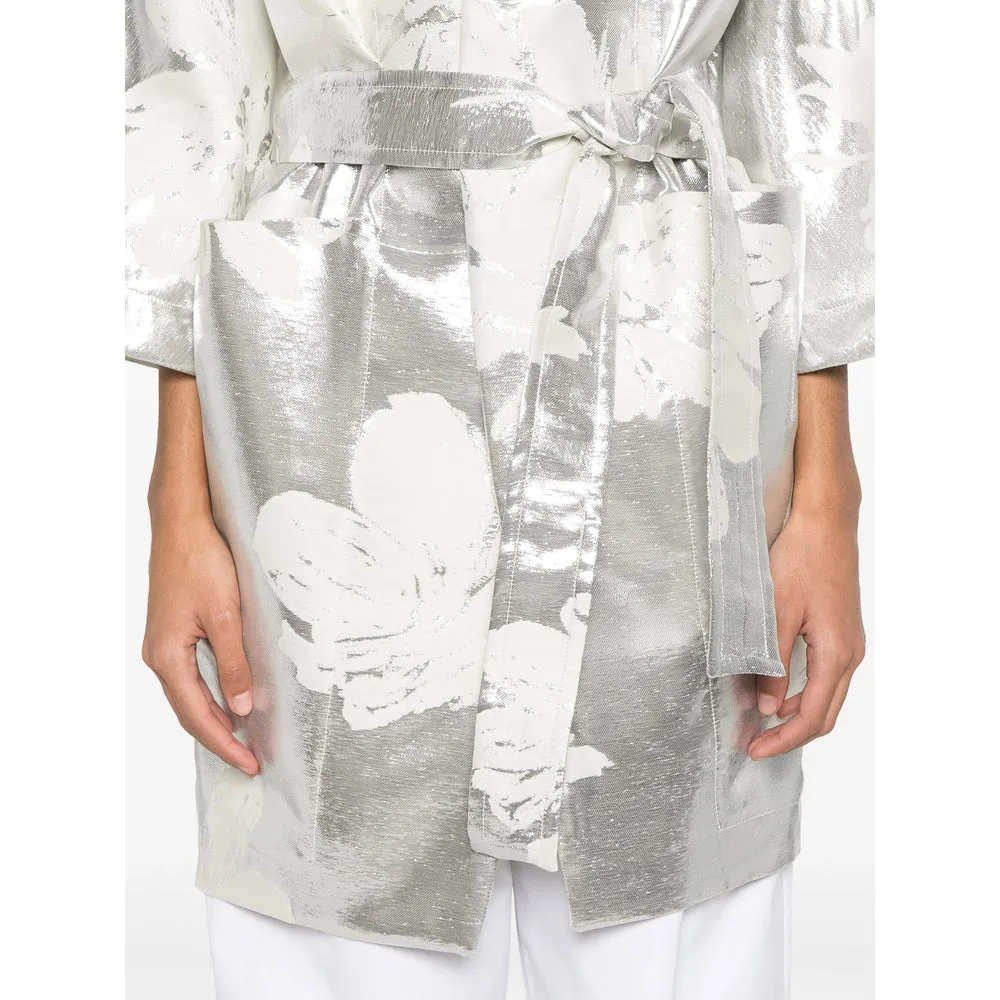 Coats White, Silver sold by Wanan Luxury product image thumbnail 2