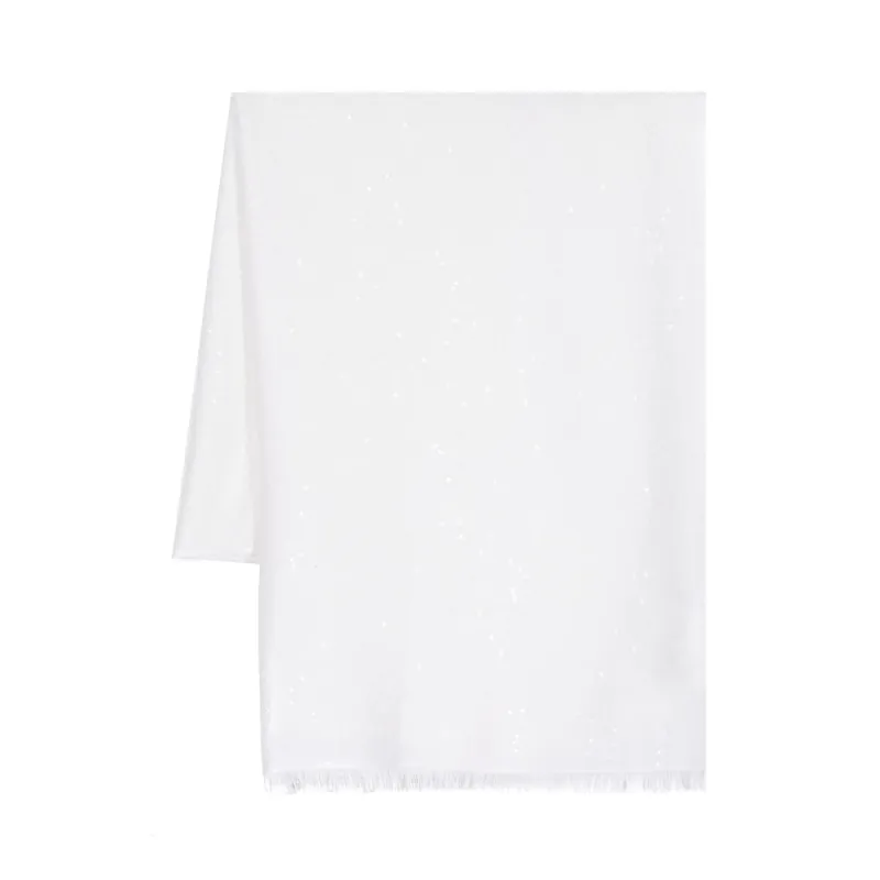 Scarves White sold by Wanan Luxury