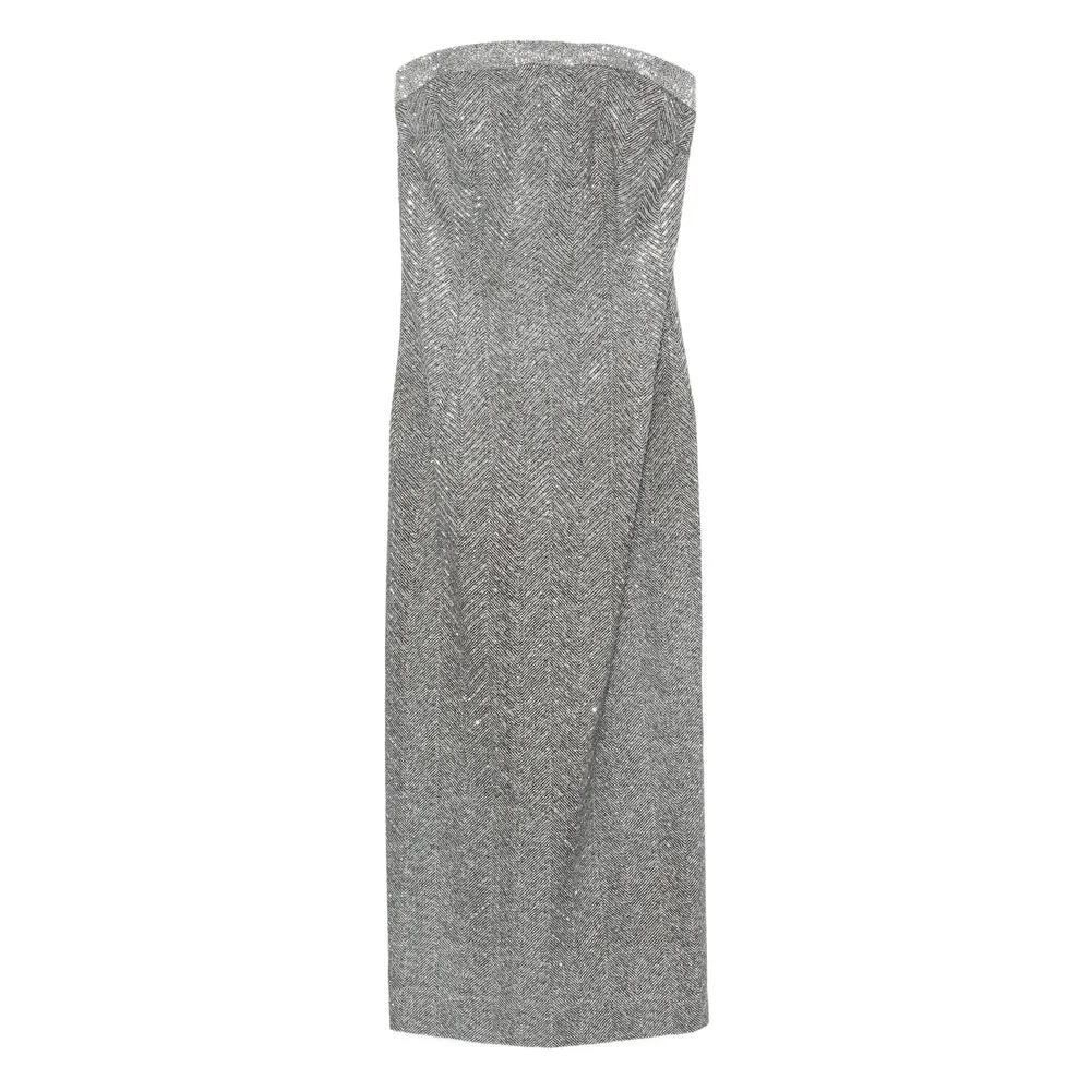 Dresses Gray, Blue sold by Wanan Luxury