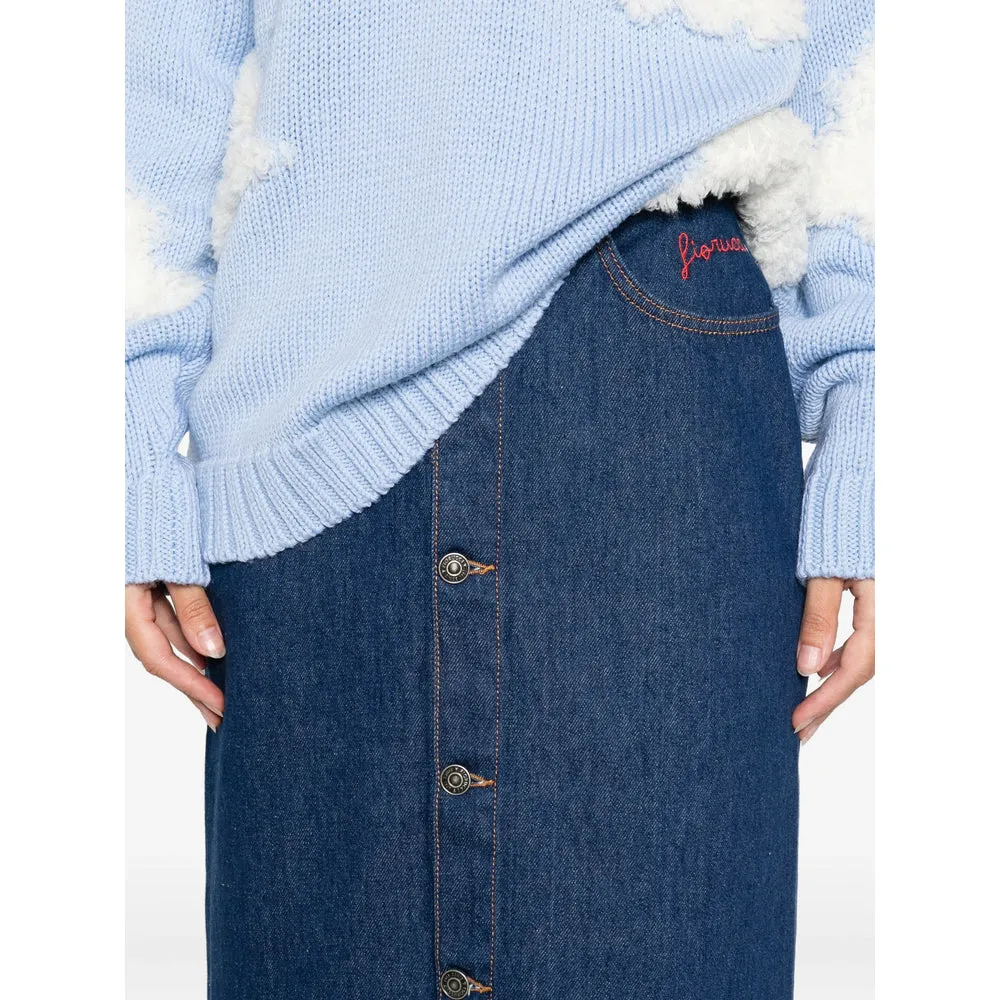 Skirts Blue sold by Wanan Luxury product image thumbnail 4