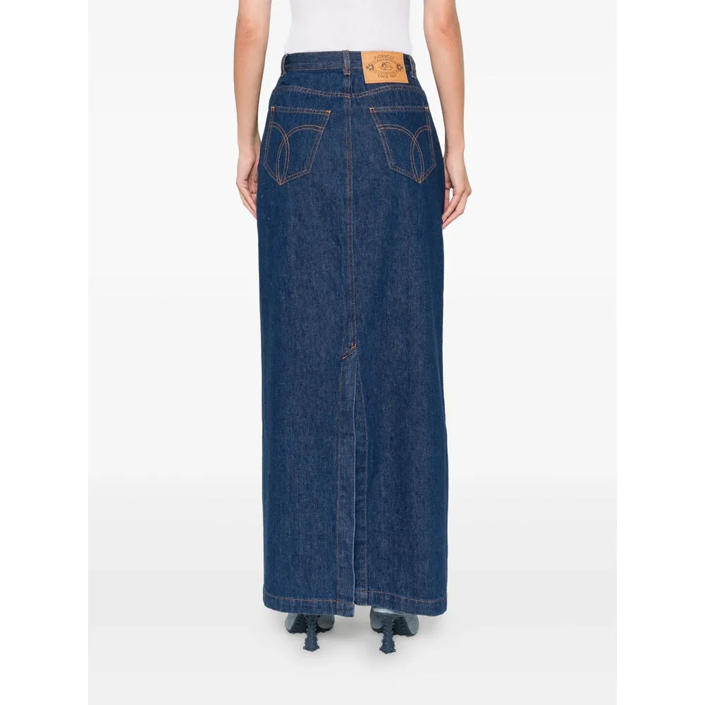 Skirts Blue sold by Wanan Luxury product image thumbnail 3