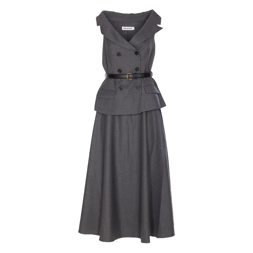 Dresses Gray sold by Wanan Luxury