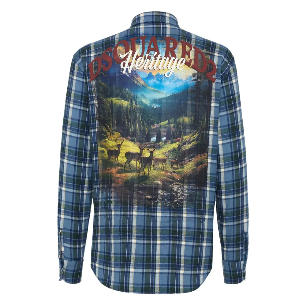 Shirts Blue sold by Wanan Luxury product image thumbnail 2
