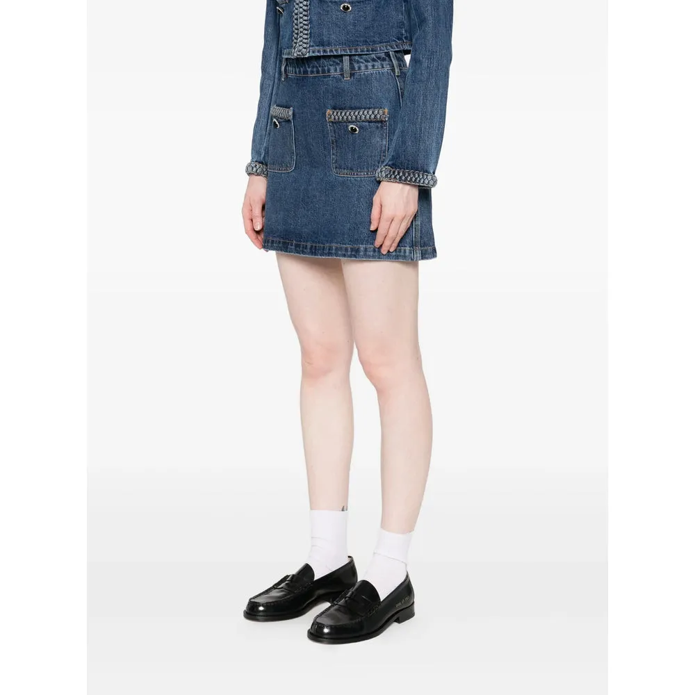 Skirts Blue sold by Wanan Luxury product image thumbnail 5