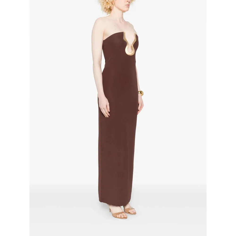 Dresses Brown sold by Wanan Luxury product image thumbnail 2