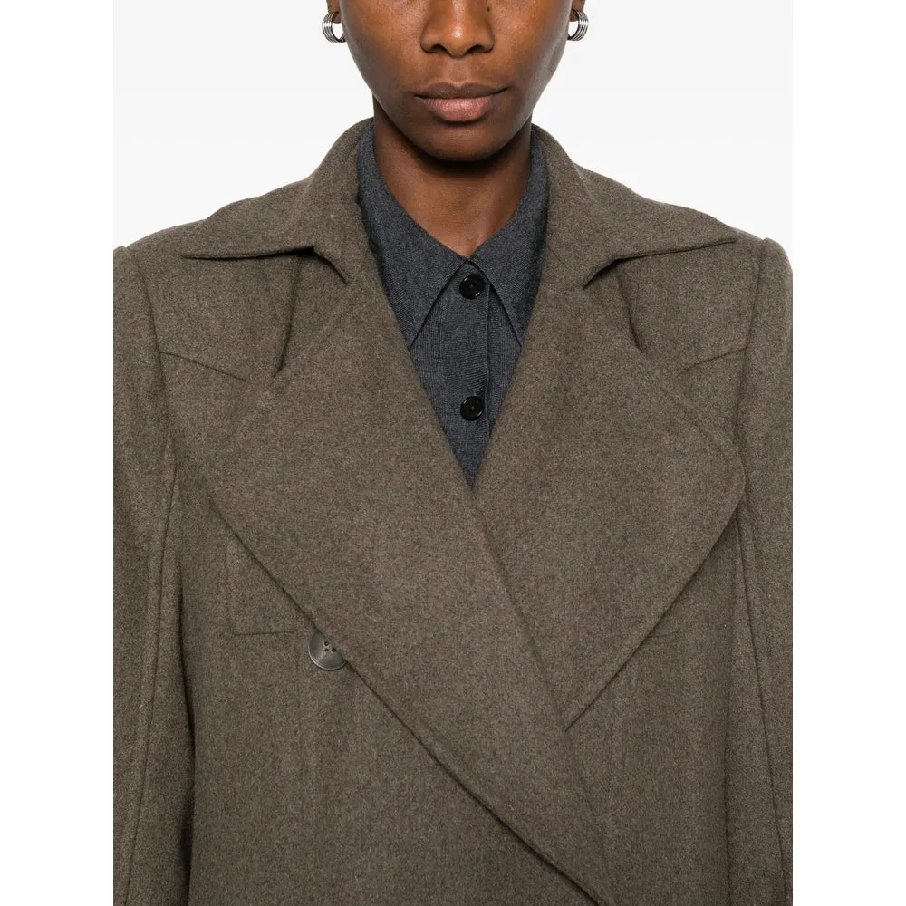 Coats Brown sold by Wanan Luxury product image thumbnail 3