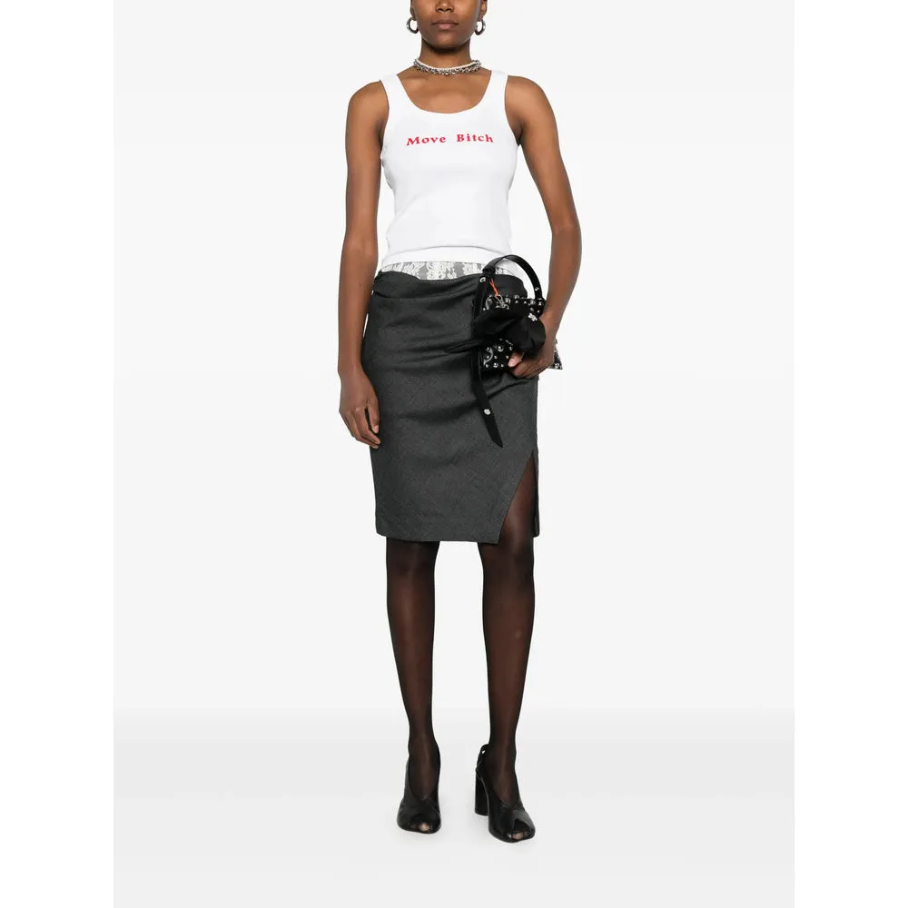 Skirts Gray sold by Wanan Luxury product image thumbnail 4