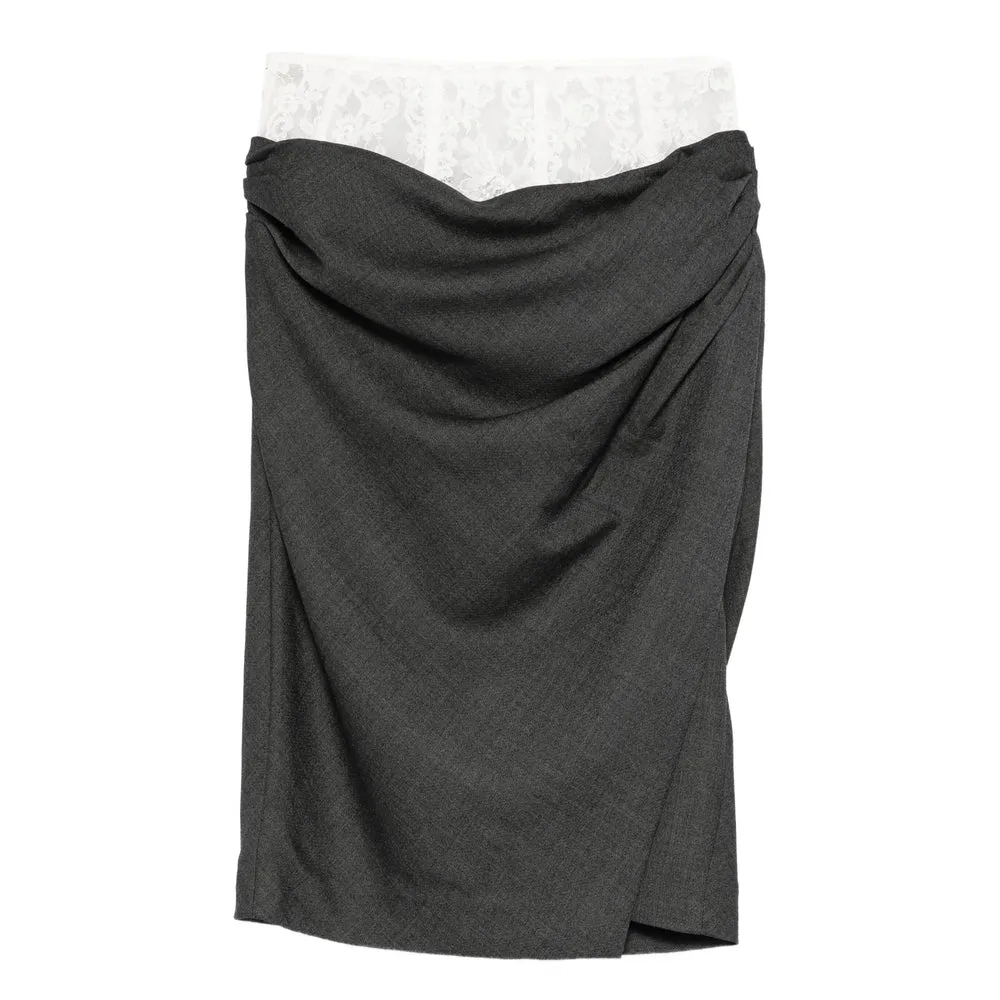 Skirts Gray sold by Wanan Luxury