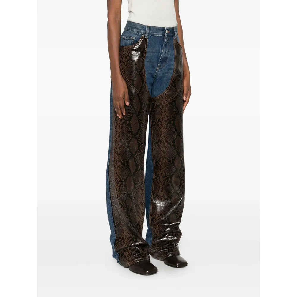 Denim Blue, Brown sold by Wanan Luxury product image thumbnail 4