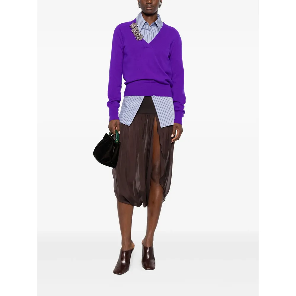 Sweaters Purple sold by Wanan Luxury product image thumbnail 4