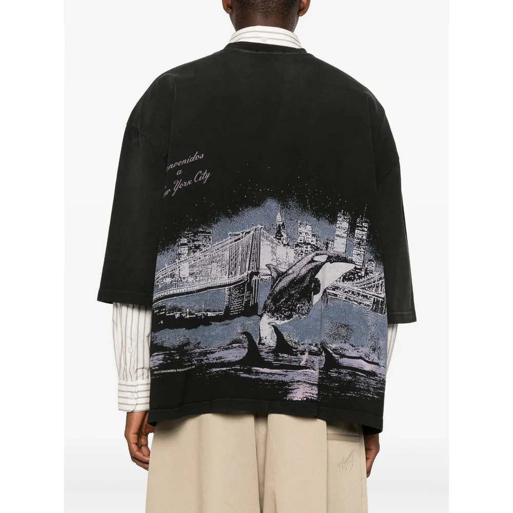 T Shirts Black sold by Wanan Luxury product image thumbnail 3