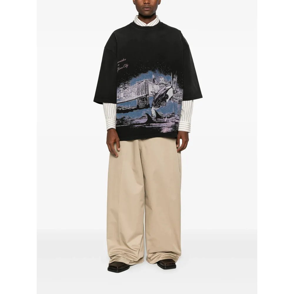 T Shirts Black sold by Wanan Luxury product image thumbnail 2