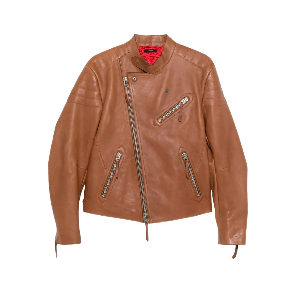 Leather Outerwears Brown sold by Wanan Luxury