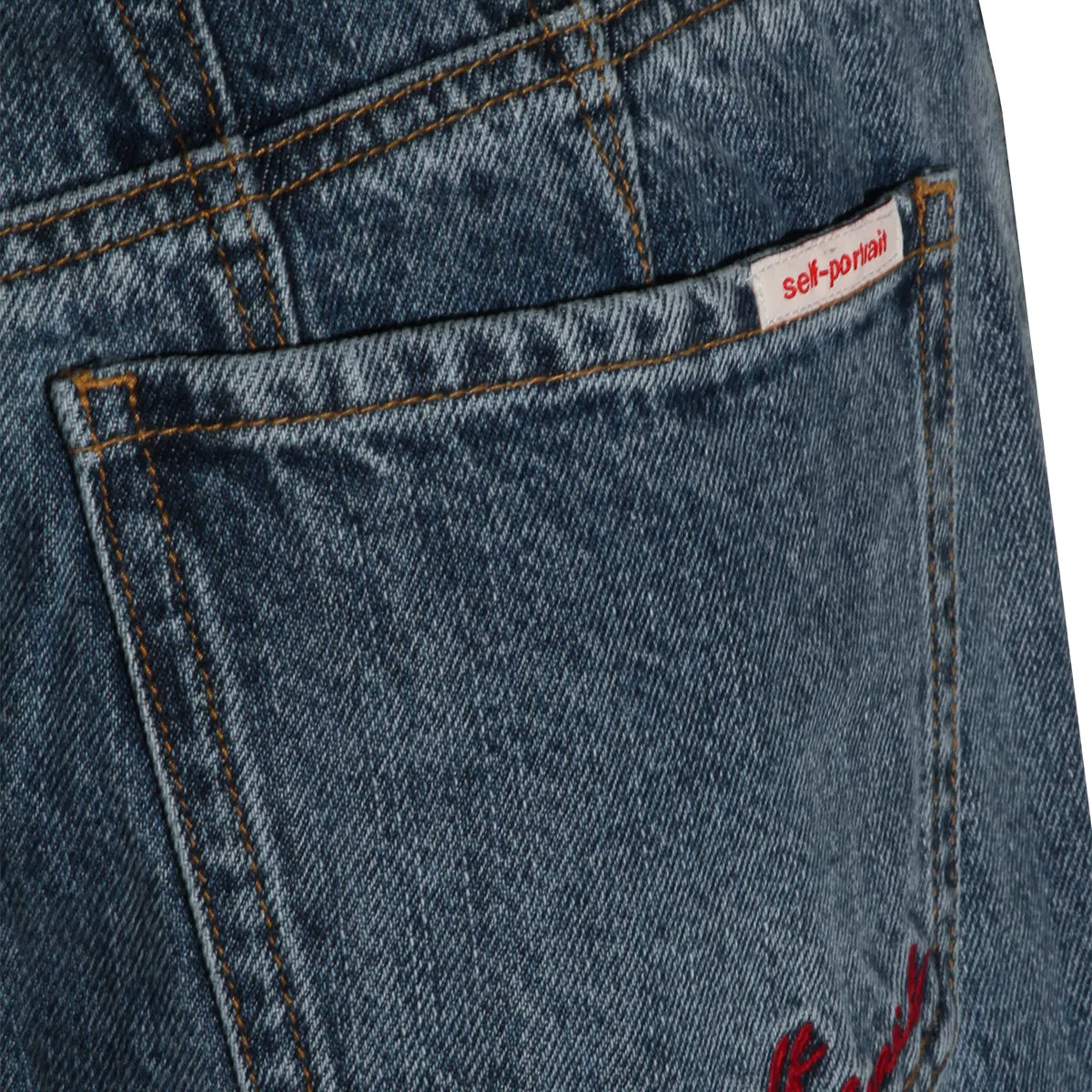 Jeans Blue And Green sold by Wanan Luxury product image thumbnail 3