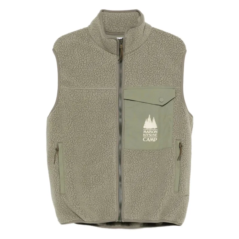 Outwear Waistcoats Green sold by Wanan Luxury