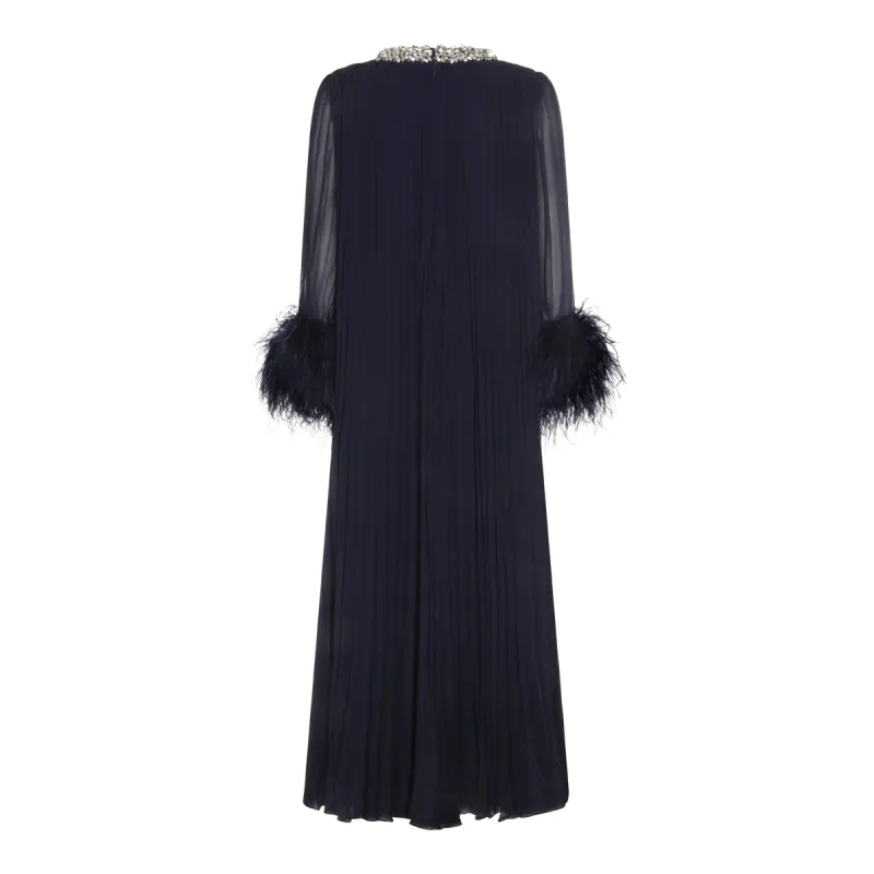 Dresses Blue And Green sold by Wanan Luxury