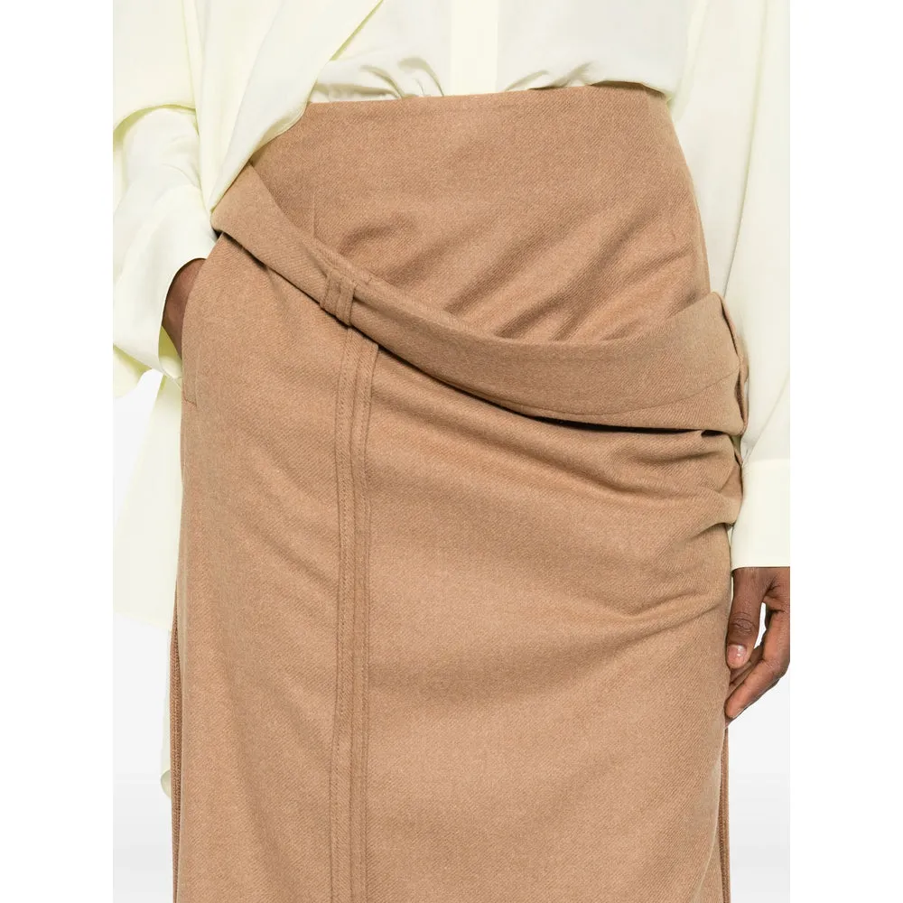 Skirts Brown, Gold sold by Wanan Luxury product image thumbnail 4