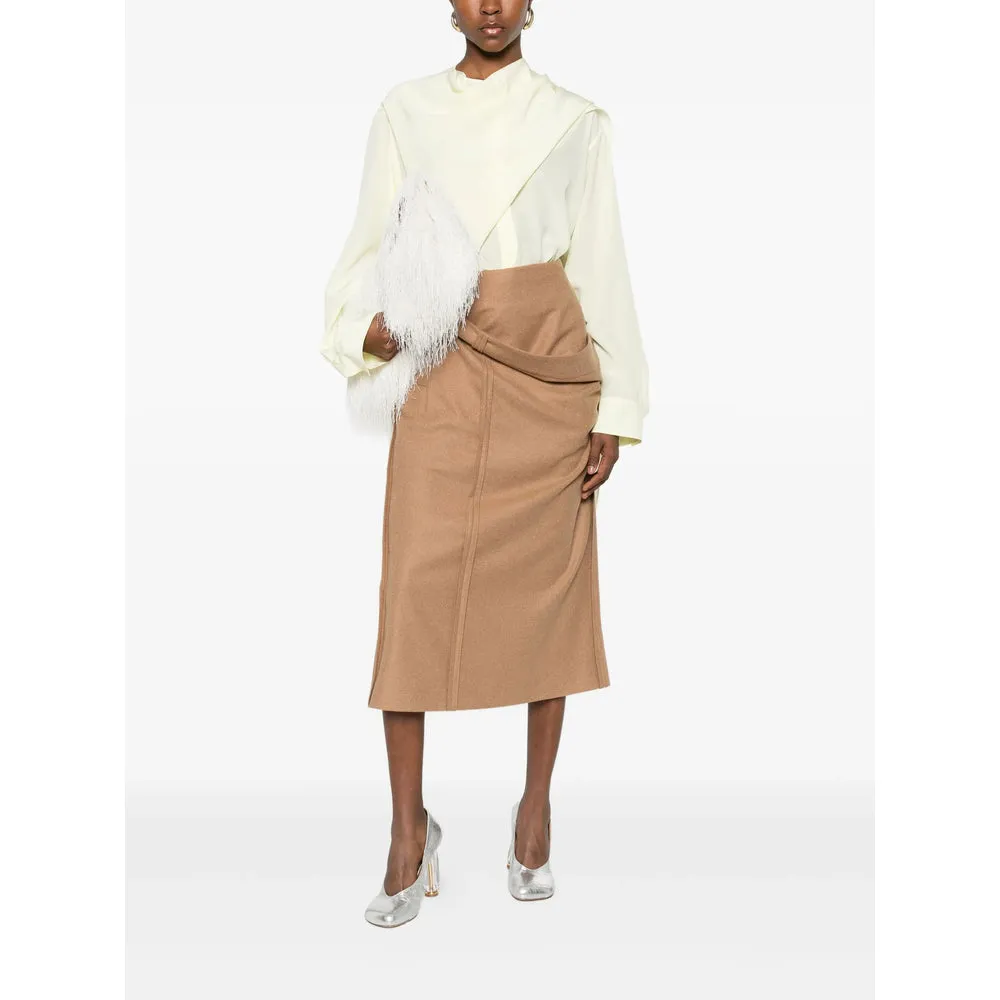 Skirts Brown, Gold sold by Wanan Luxury product image thumbnail 5