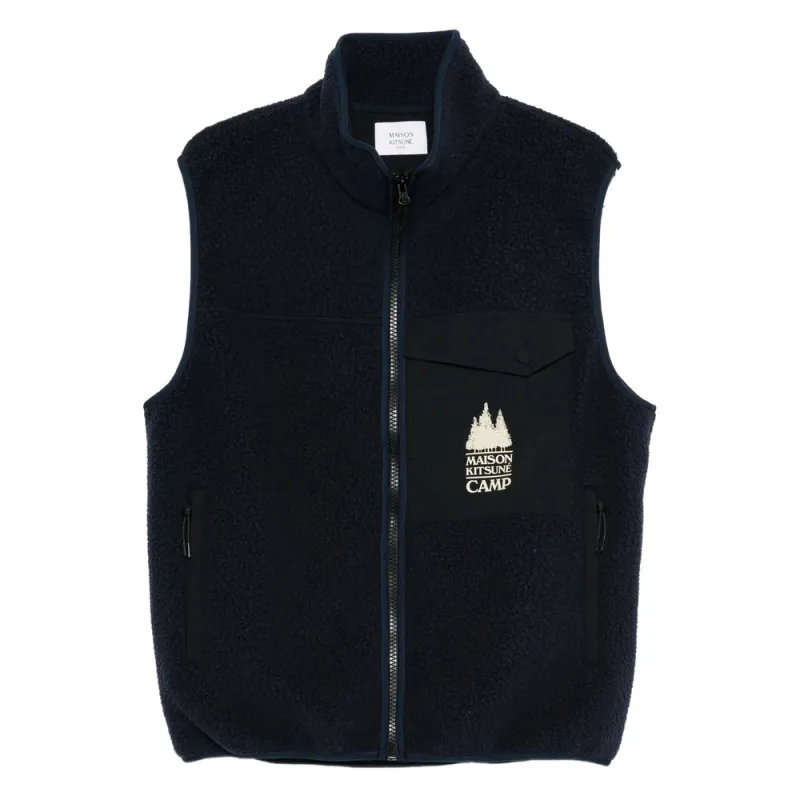Outwear Waistcoats Blue sold by Wanan Luxury