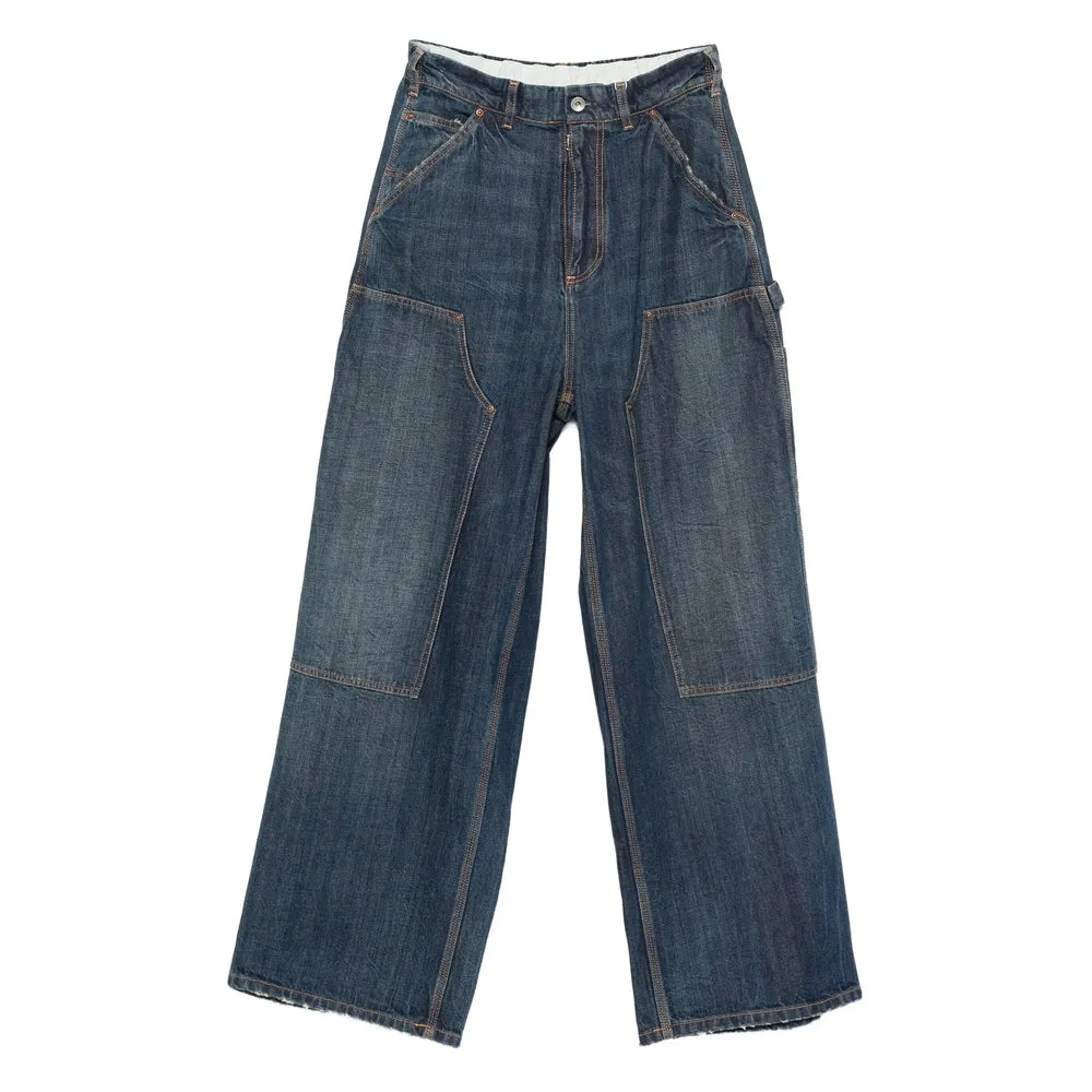 Pants Blue sold by Wanan Luxury