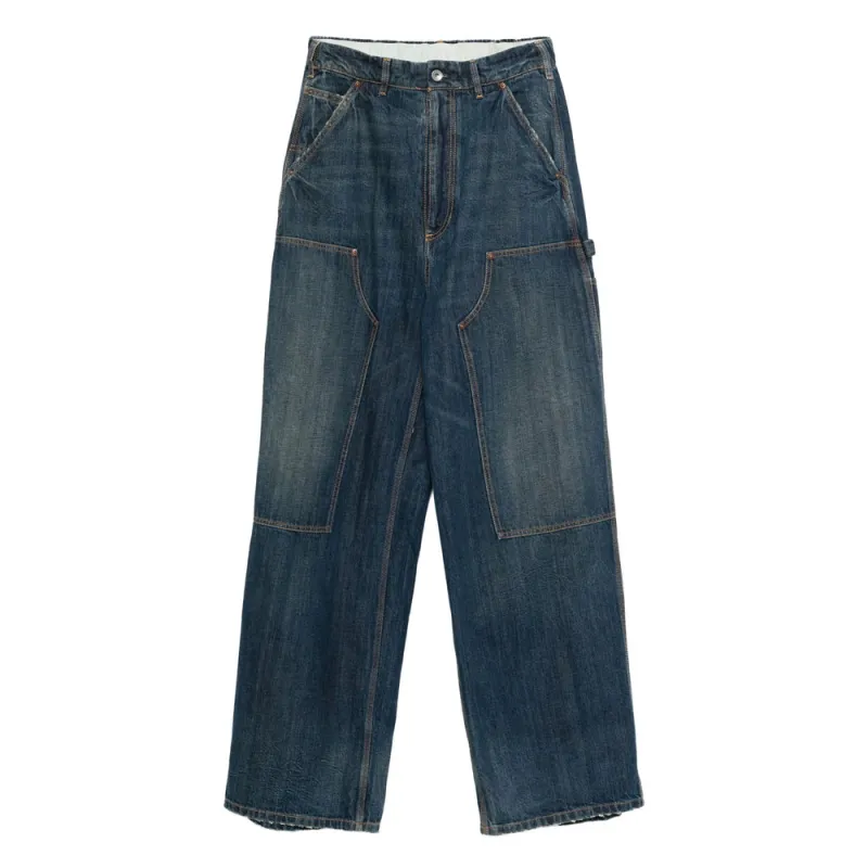 Pants Blue sold by Wanan Luxury