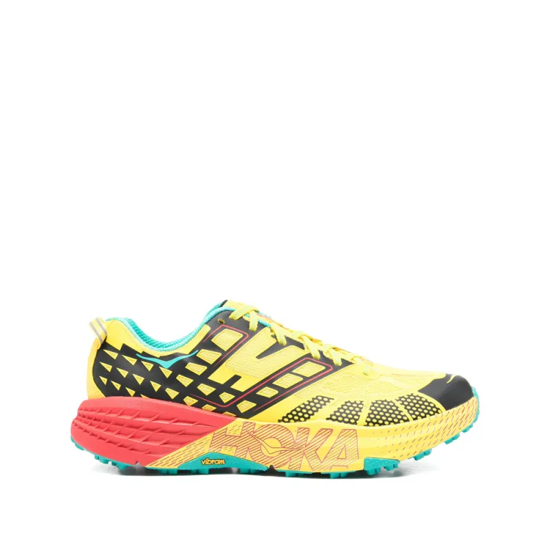 Sneakers Yellow, Black made by Hoka