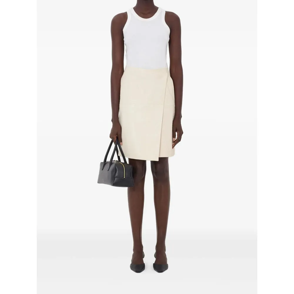 Leather Skirts Neutral sold by Wanan Luxury product image thumbnail 3