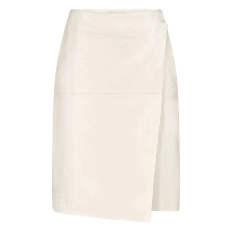Leather Skirts Neutral made by Loulou De Saison