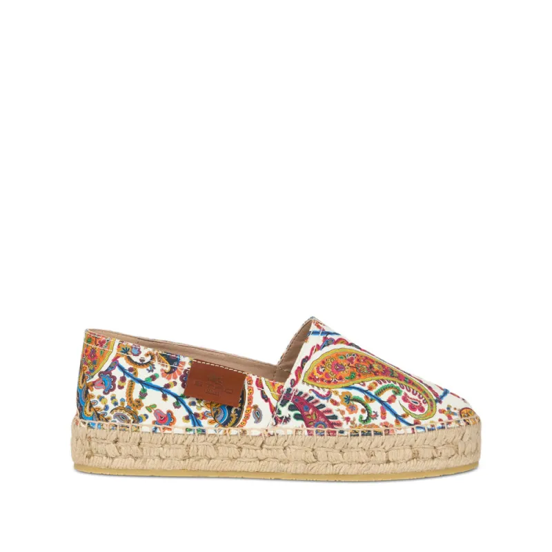Shoes White made by Etro