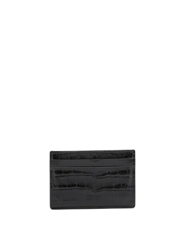 Exotic Line Wallets & Card Holders Black sold by Wanan Luxury