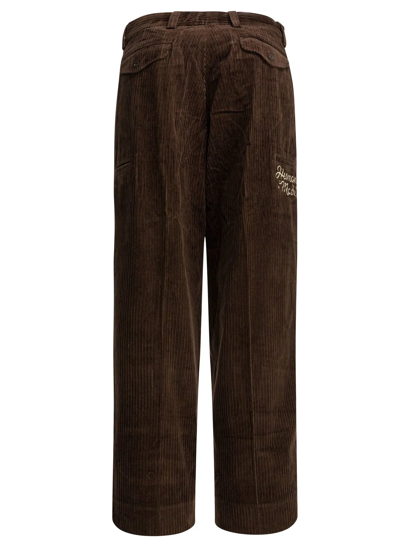 Corduroy Pants Trousers Brown sold by Wanan Luxury product image thumbnail 2